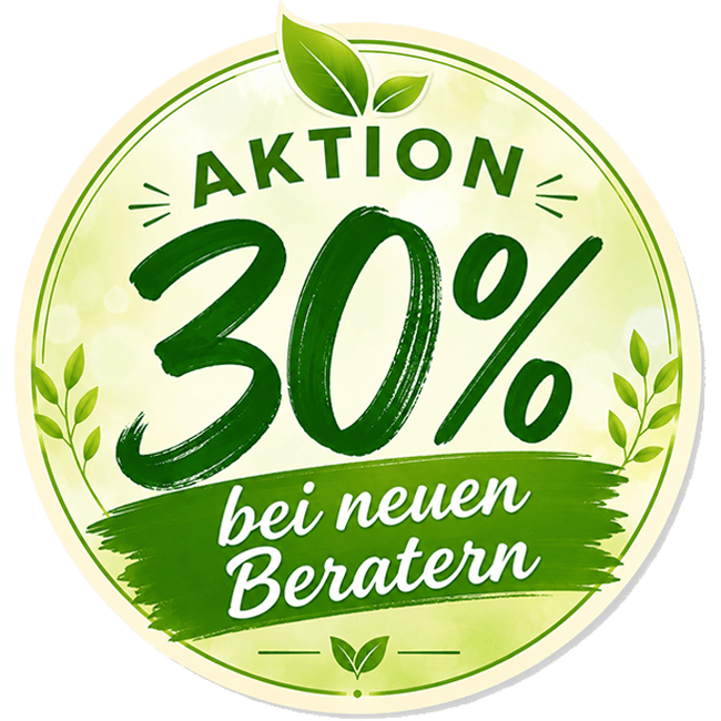 20% Aktion bei neuen Beratern